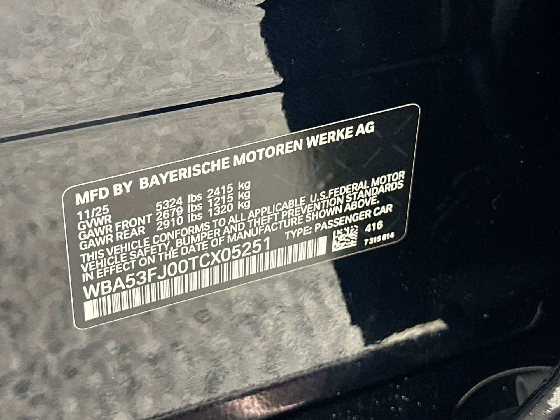 New 2026 BMW 530i xDrive 530i xDrive w/ M Sport Package image 33