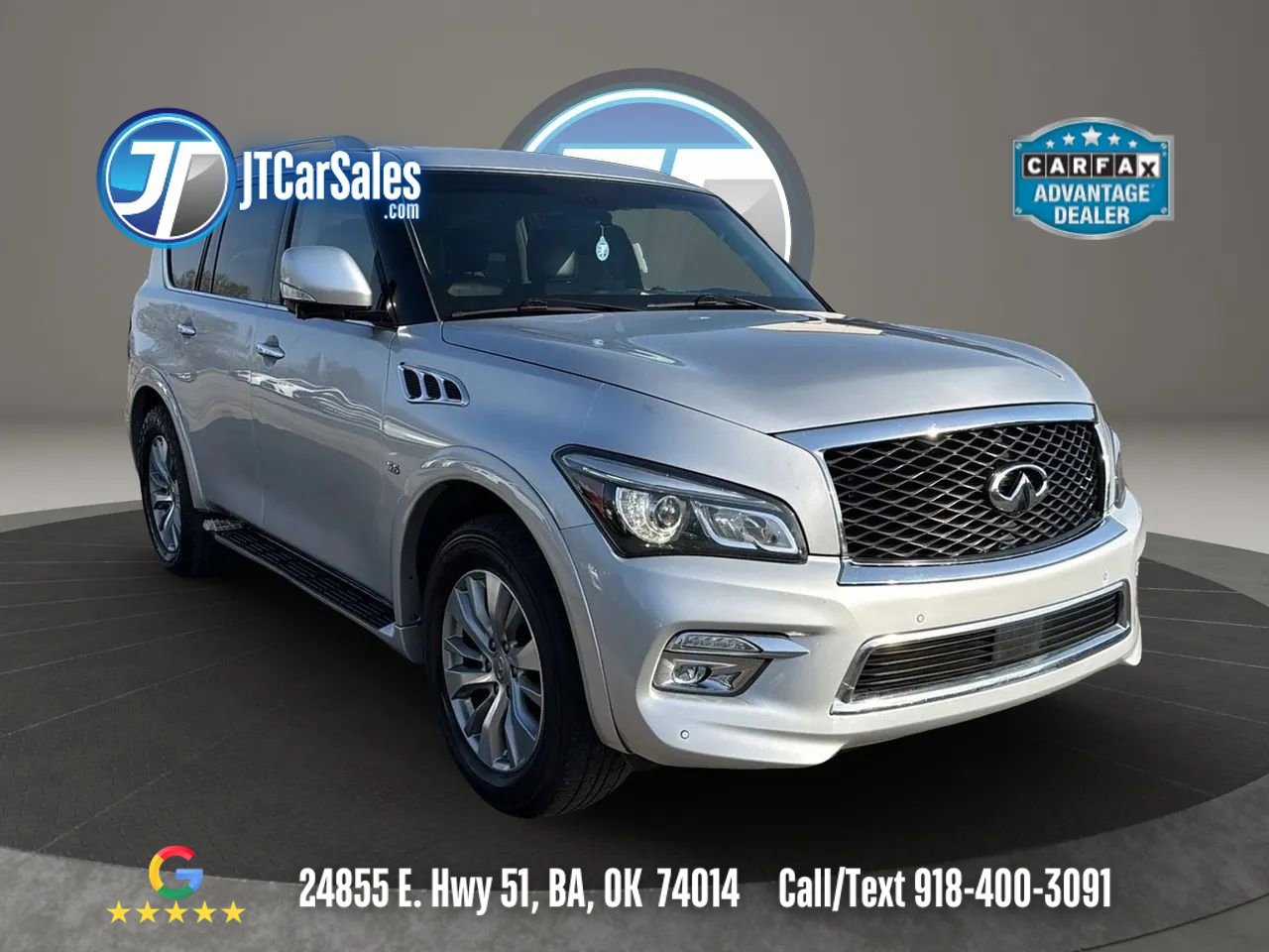 Used 2015 INFINITI QX80 4WD w/ Driver's Assistance Package image 1
