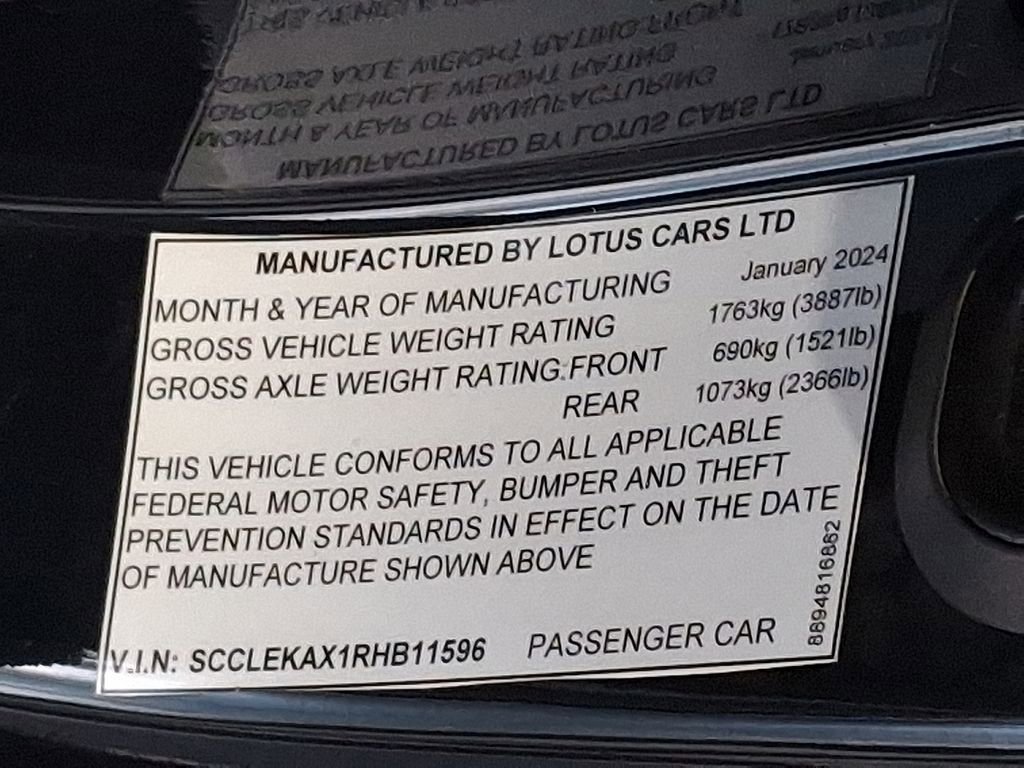 Used 2024 Lotus Emira First Edition image 28