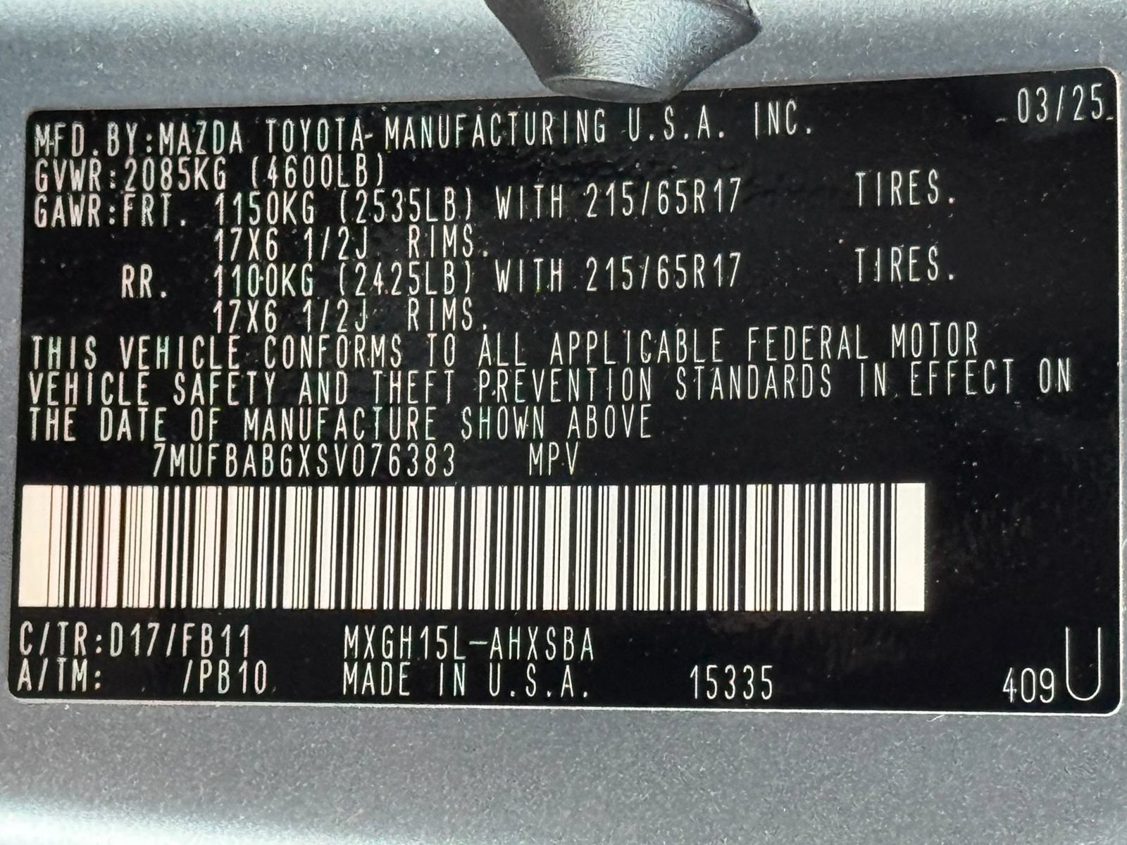 Used 2025 Toyota Corolla Cross AWD Hybrid image 19