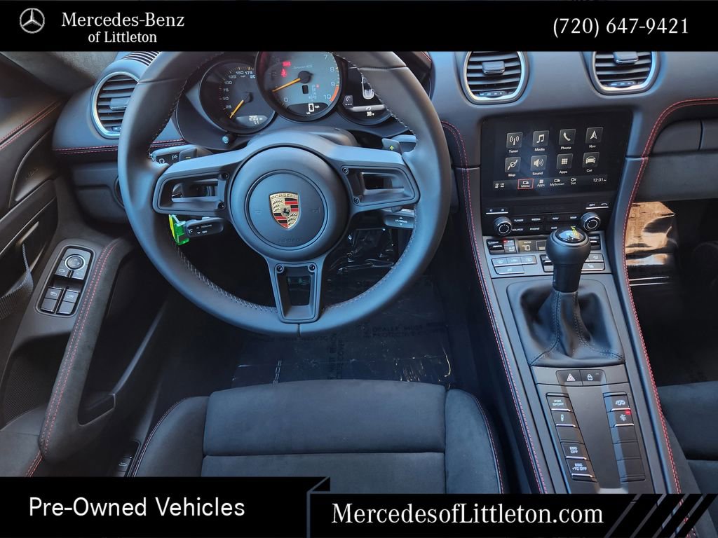 Used 2025 Porsche 718 Boxster Spyder RS w/ Accent Package Logos RWD image 24