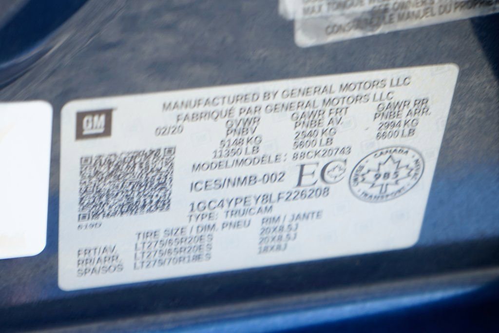 Used 2020 Chevrolet Silverado 2500 LTZ image 50