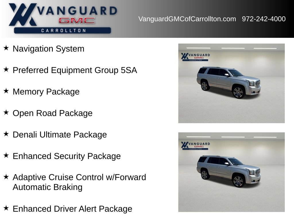 Used 2018 GMC Yukon Denali w/ Denali Ultimate Package RWD image 6