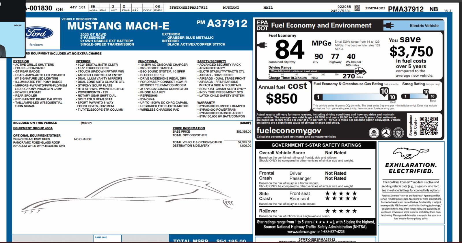 Used 2023 Ford Mustang Mach-E GT image 4
