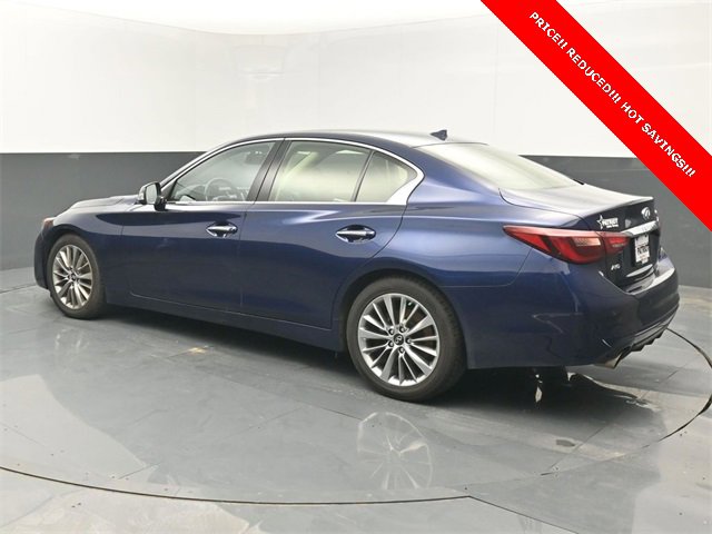 Used 2022 INFINITI Q50 Luxe image 3