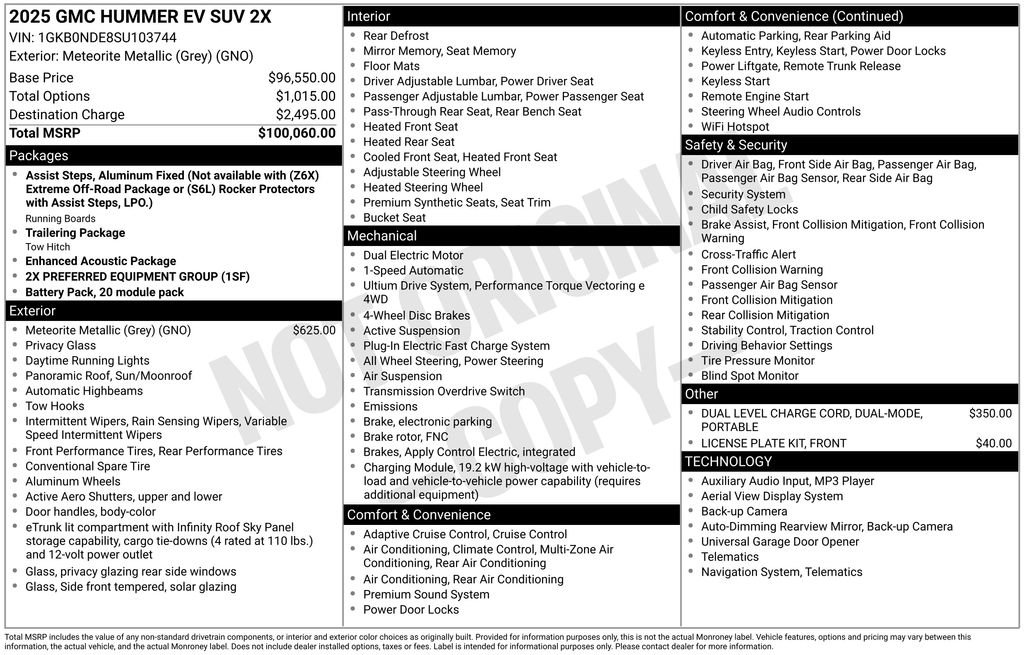 Used 2025 GMC Hummer EV 2X image 41