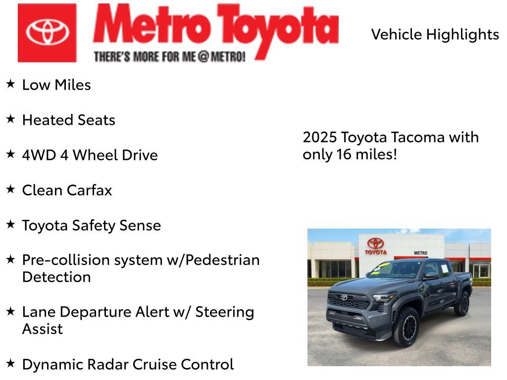 Used 2025 Toyota Tacoma TRD Off-Road AWD/4WD image 8