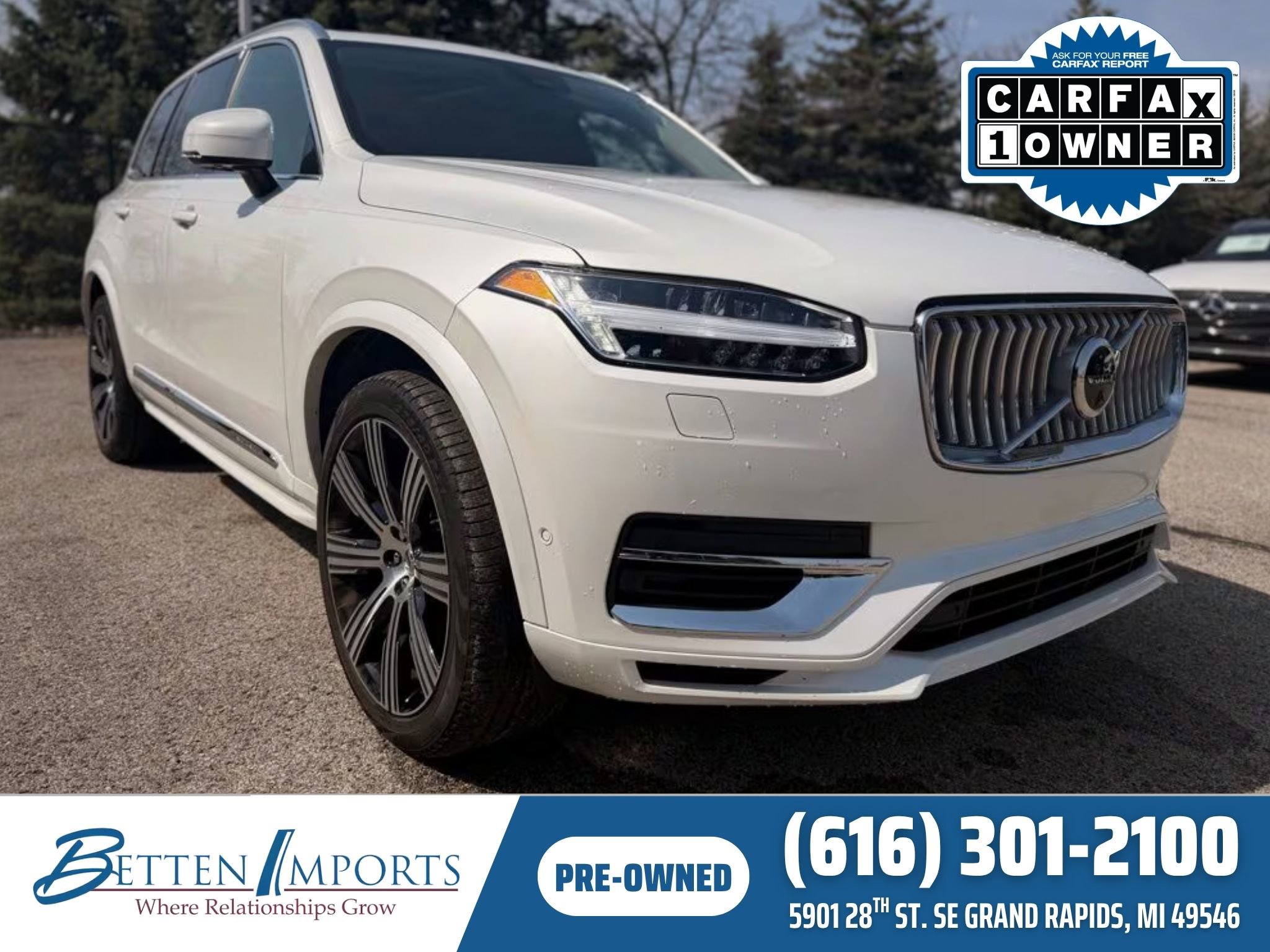 Used 2024 Volvo XC90 T8 Ultimate w/ Lounge Package image 1