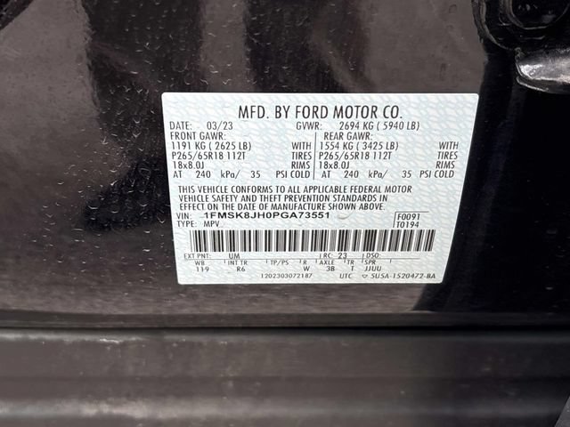 Certified 2023 Ford Explorer Timberline AWD/4WD image 10