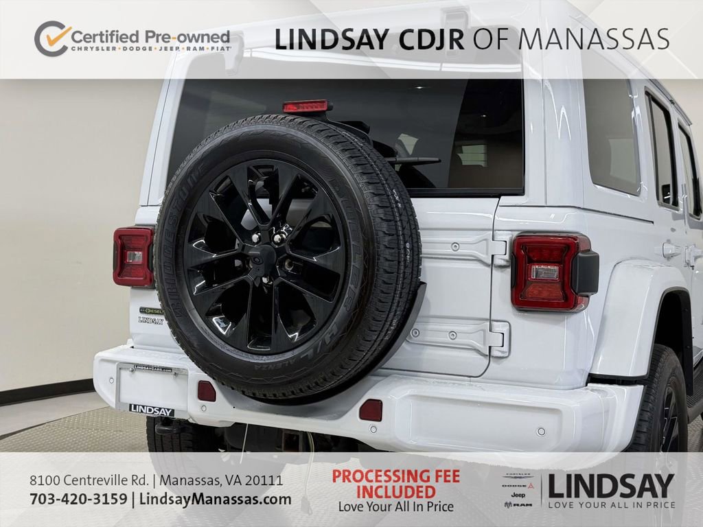 Certified 2021 Jeep Wrangler Unlimited Sahara AWD/4WD image 10