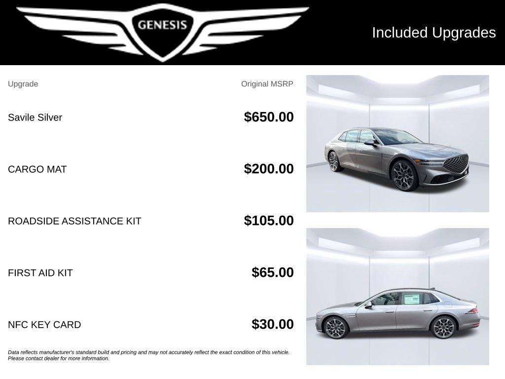 Used 2026 Genesis G90 3.5T AWD/4WD image 2