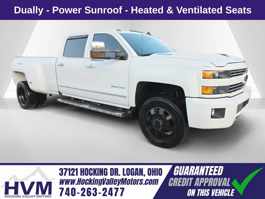 Used 2018 Chevrolet Silverado 3500 LTZ w/ Duramax Plus Package AWD/4WD image 1