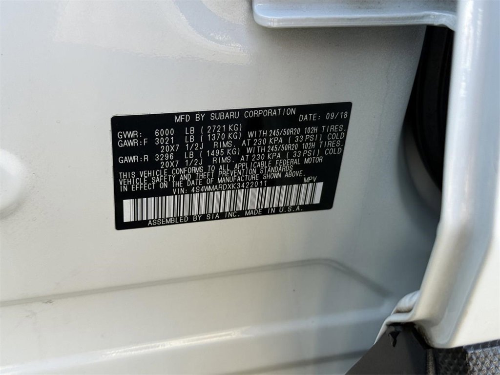 Used 2019 Subaru Ascent Touring image 28