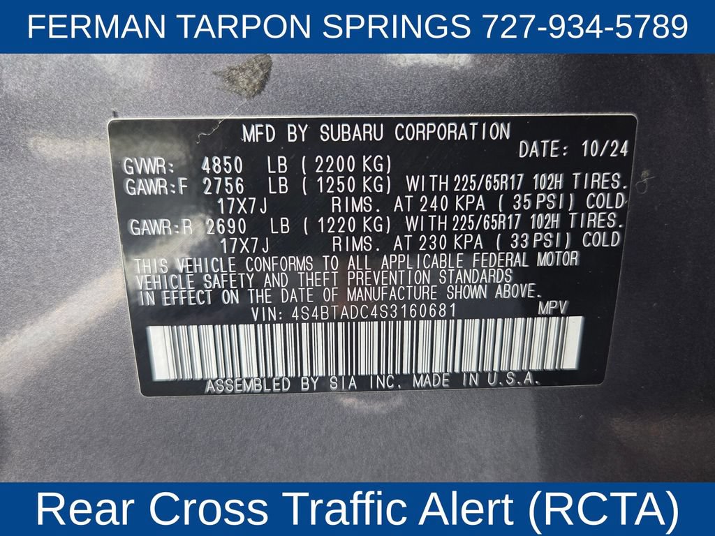 Used 2025 Subaru Outback Premium AWD/4WD image 23