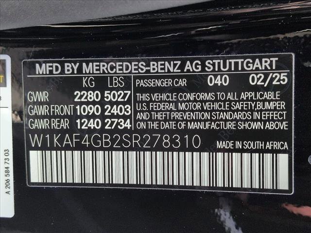 Used 2025 Mercedes-Benz C 300 Sedan image 25