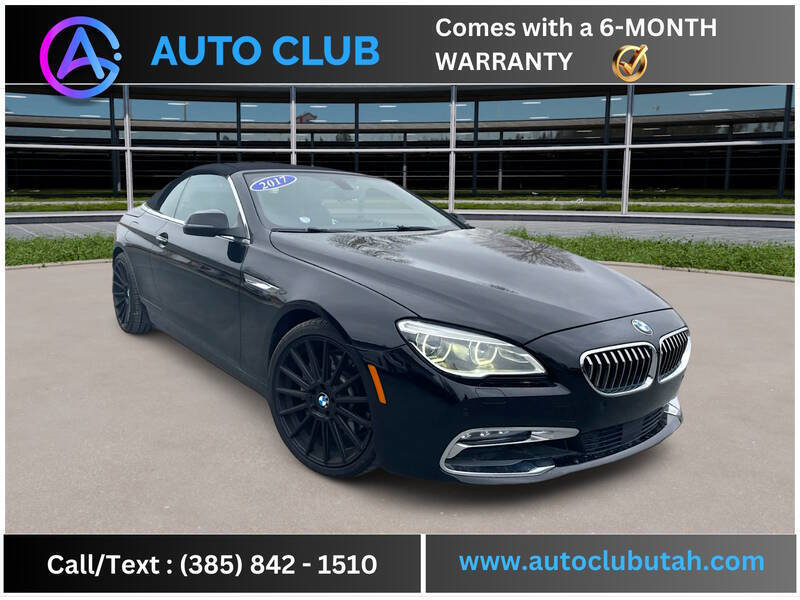 Used 2017 BMW 640i Convertible