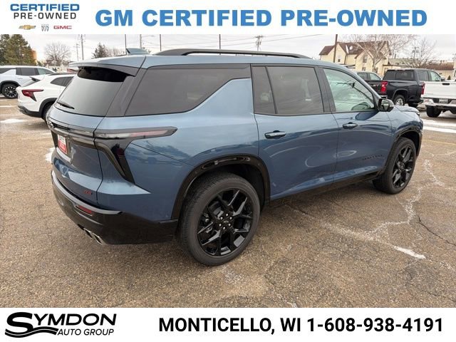 Certified 2025 Chevrolet Traverse RS image 3