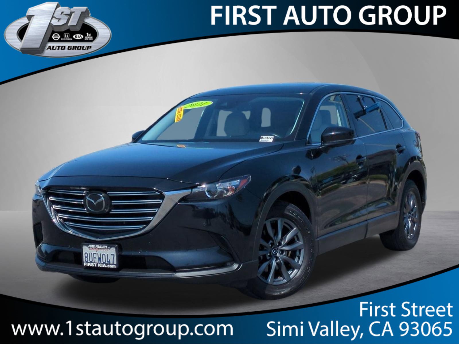 Used 2021 MAZDA CX-9 Touring w/ Touring Premium Package