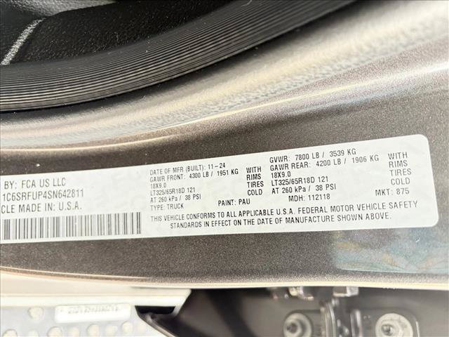 Used 2025 RAM 1500 RHO w/ RHO Level 1 Equipment Group AWD/4WD image 18