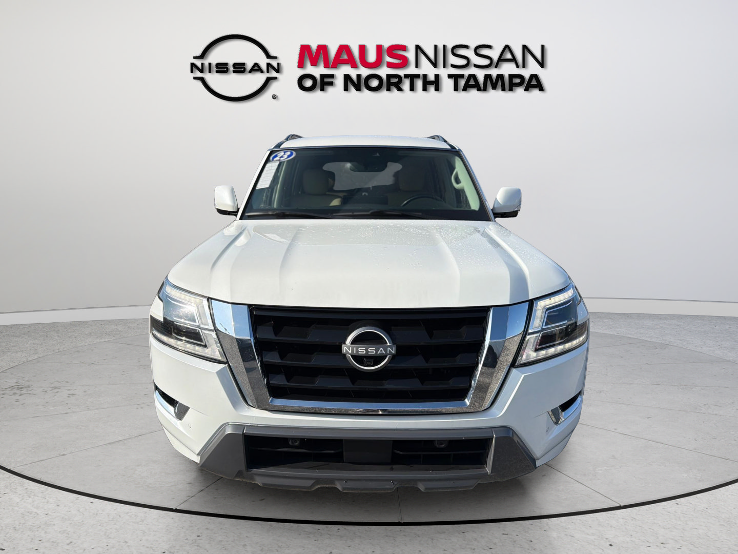 Certified 2023 Nissan Armada SL w/ Captain's Chairs Package AWD/4WD image 3