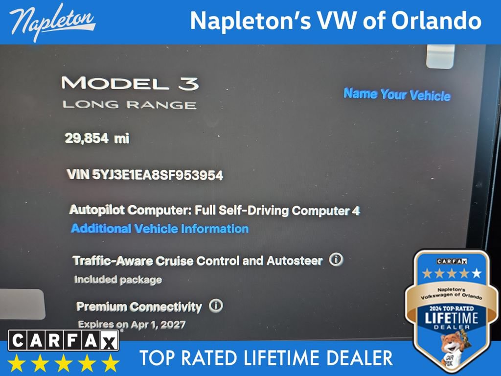 Used 2025 Tesla Model 3 Long Range RWD image 24
