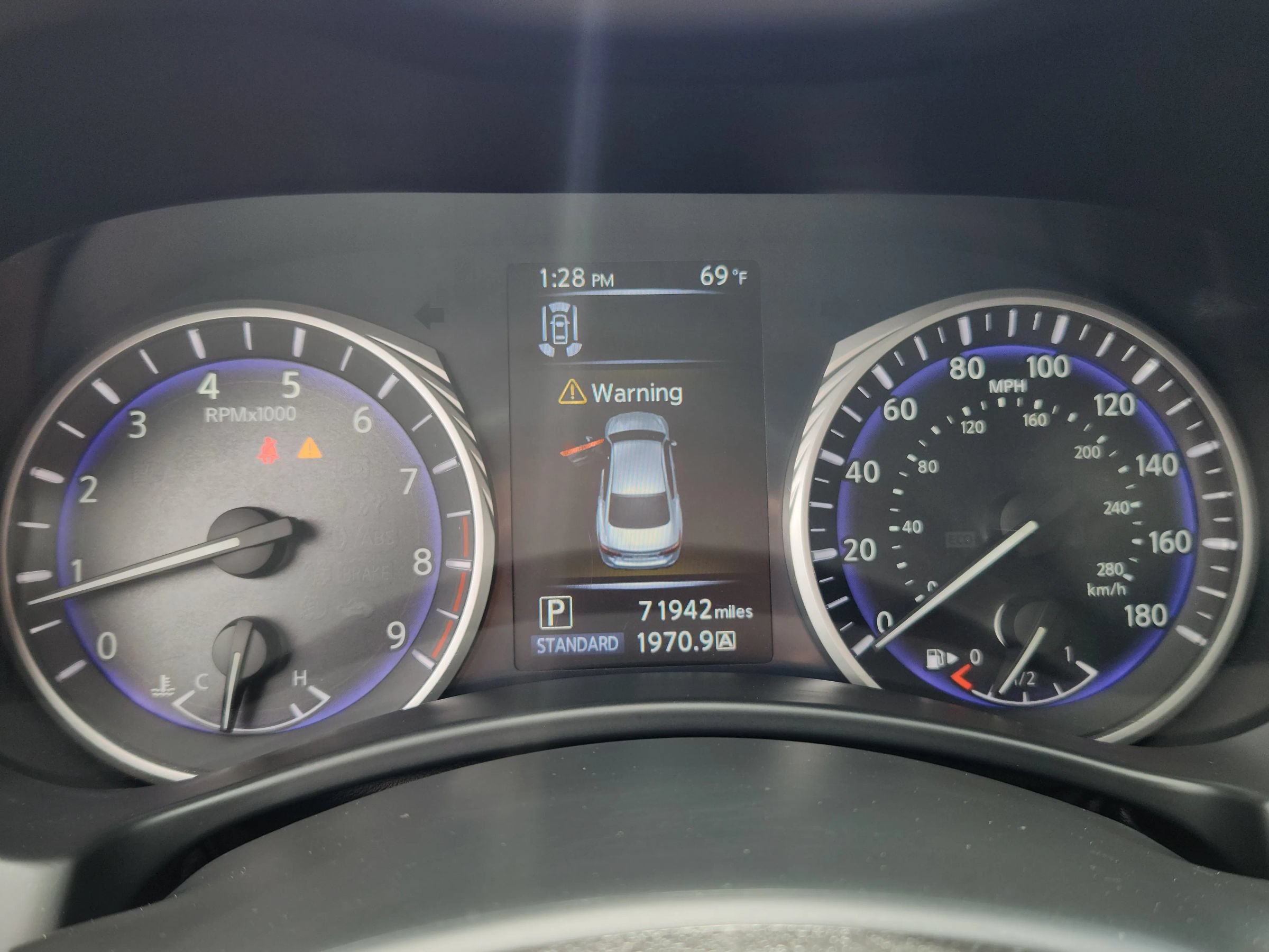 Used 2019 INFINITI Q50 Red Sport 400 AWD/4WD image 11