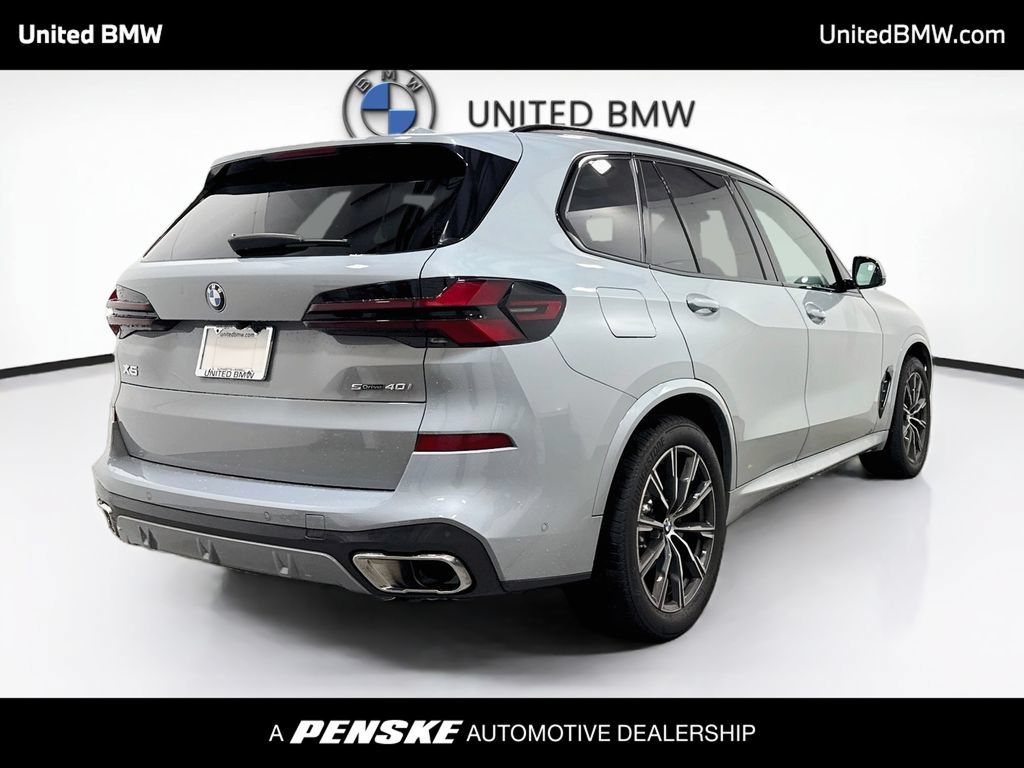 Certified 2025 BMW X5 sDrive40i w/ M Sport Package RWD image 5