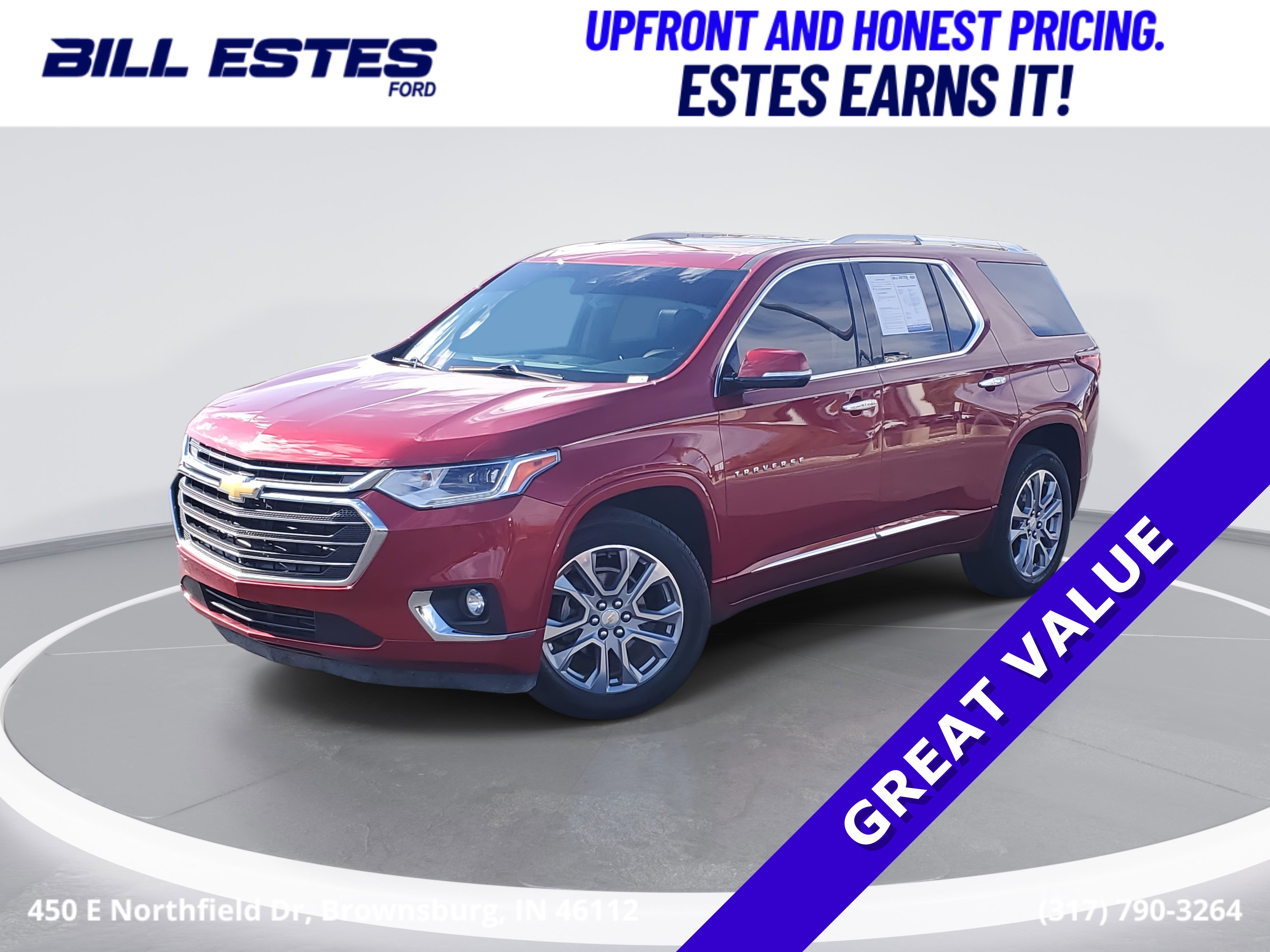 Used 2018 Chevrolet Traverse Premier
