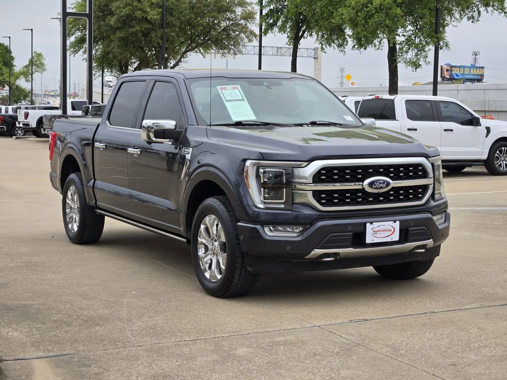 Used 2021 Ford F150 Platinum w/ Equipment Group 701A High image 3