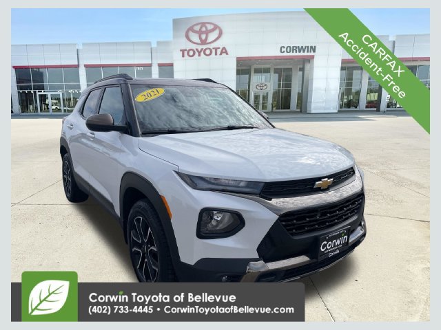 Used 2021 Chevrolet TrailBlazer ACTIV w/ Sun and Liftgate Package AWD/4WD 360° Tour