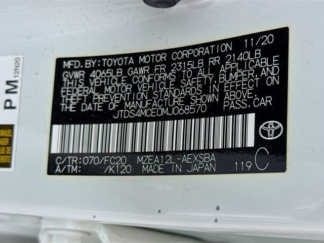 Certified 2021 Toyota Corolla SE w/ Carpet Mat Package (TMS) FWD image 31