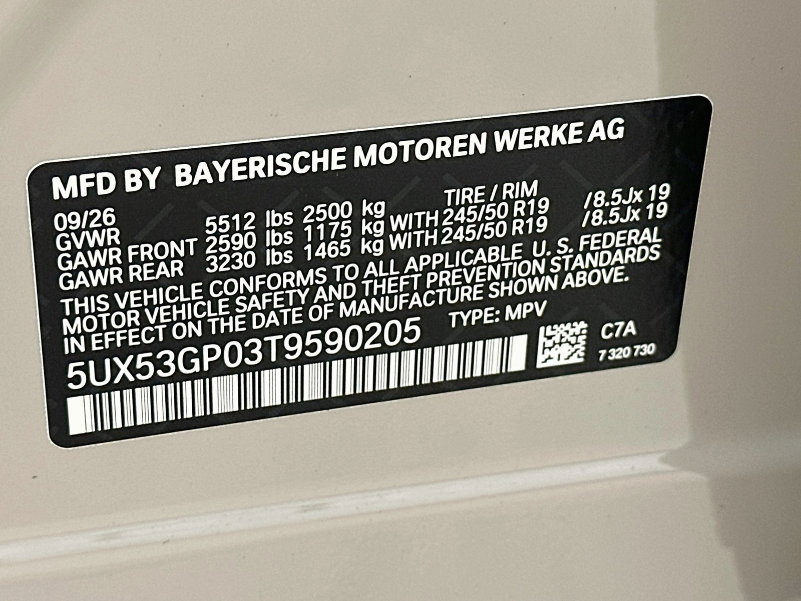 New 2026 BMW X3 xDrive30i AWD/4WD image 49