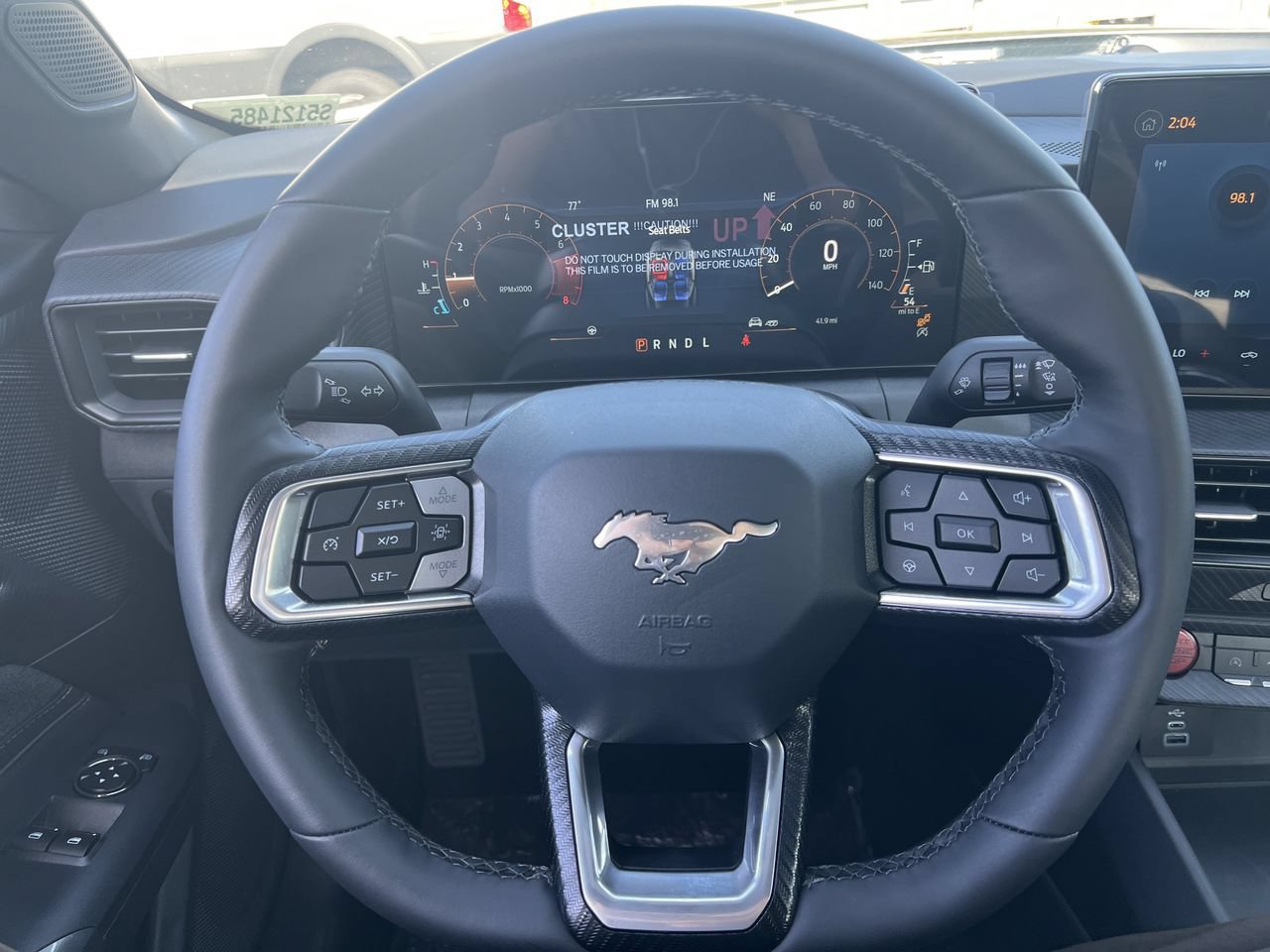 New 2025 Ford Mustang Coupe w/ Mustang Nite Pony Package RWD image 11
