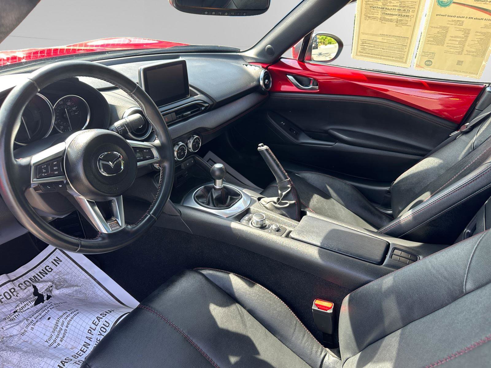 Used 2016 MAZDA MX-5 Miata Grand Touring RWD image 10