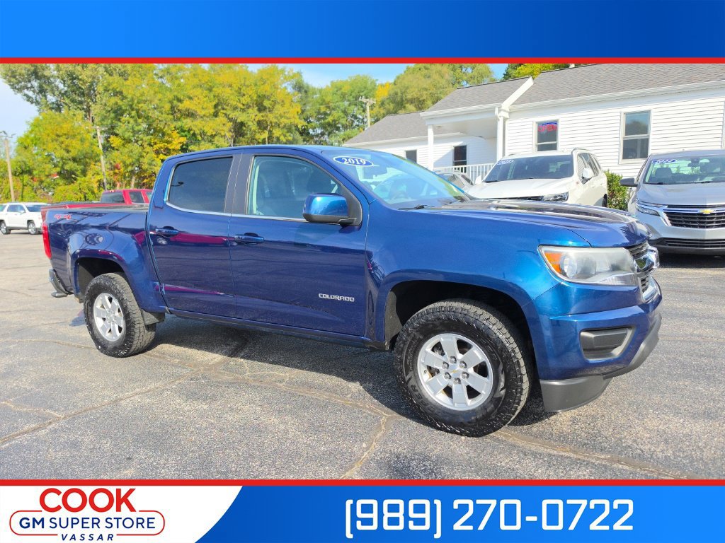 Certified 2019 Chevrolet Colorado W/T w/ WT Convenience Package AWD/4WD image 1