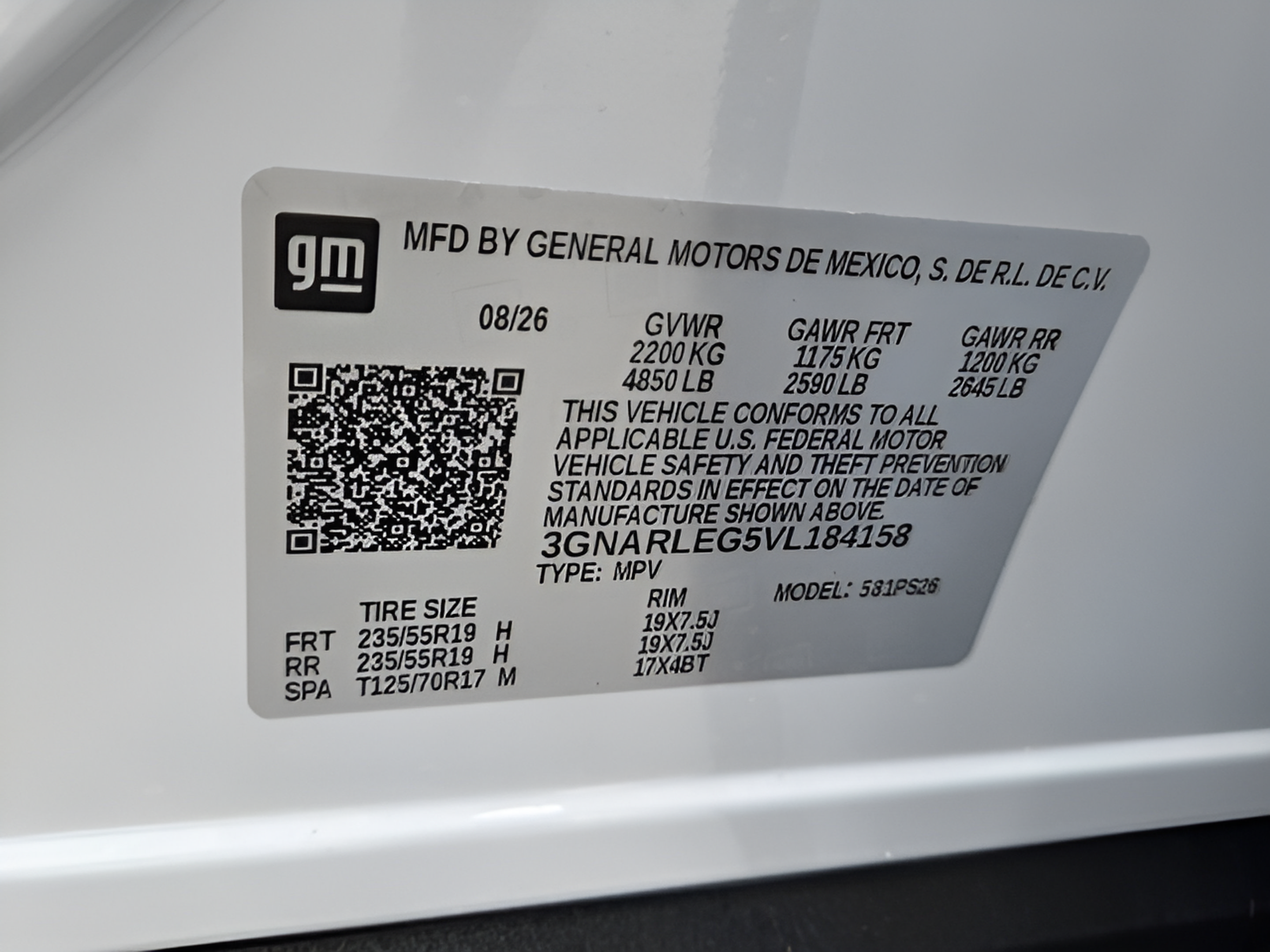 New 2027 Chevrolet Equinox RS FWD image 19