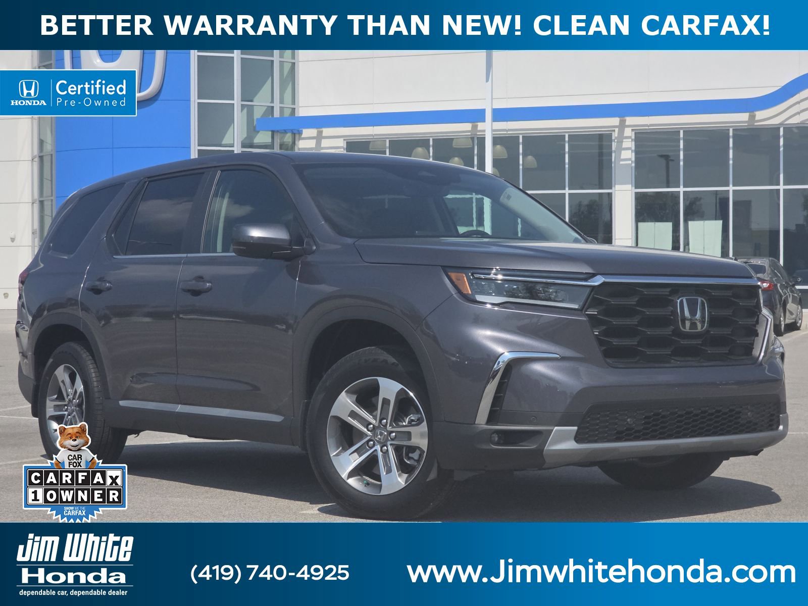 Certified 2025 Honda Pilot EX-L