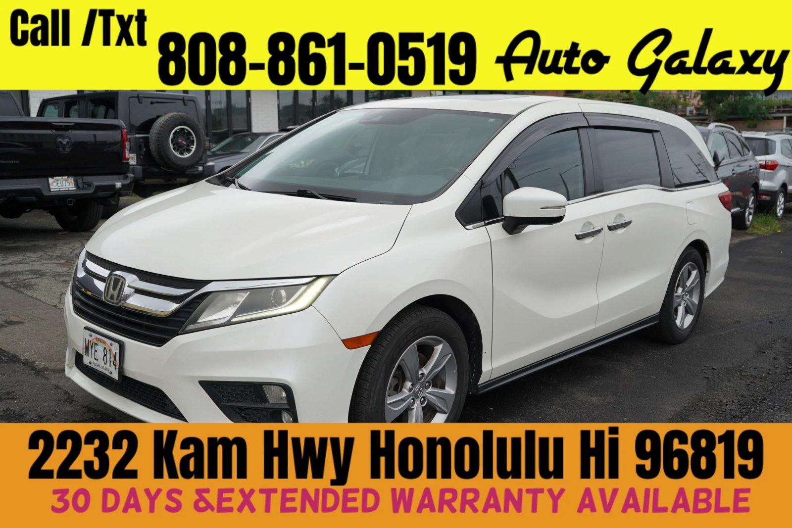 Used 2019 Honda Odyssey EX-L