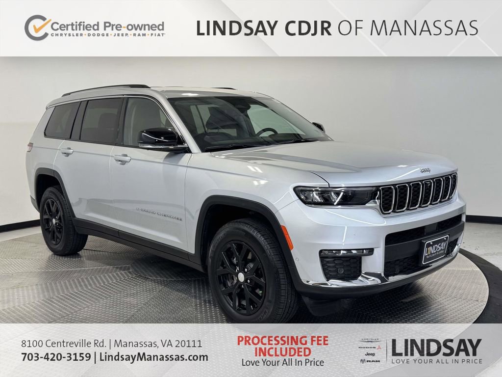 Used 2023 Jeep Grand Cherokee L Limited w/ Luxury Tech Group II AWD/4WD image 1