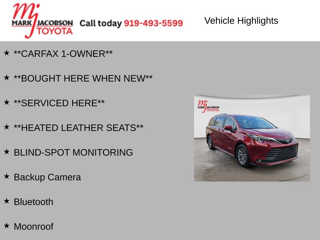 Used 2025 Toyota Sienna XLE FWD image 6