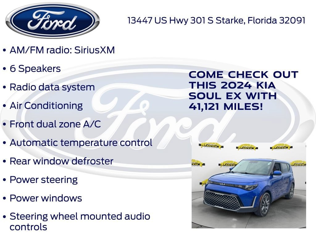 Used 2024 Kia Soul EX w/ Option Group 015 FWD image 22