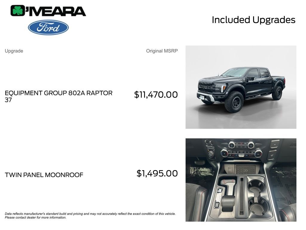 Used 2025 Ford F150 Raptor image 4