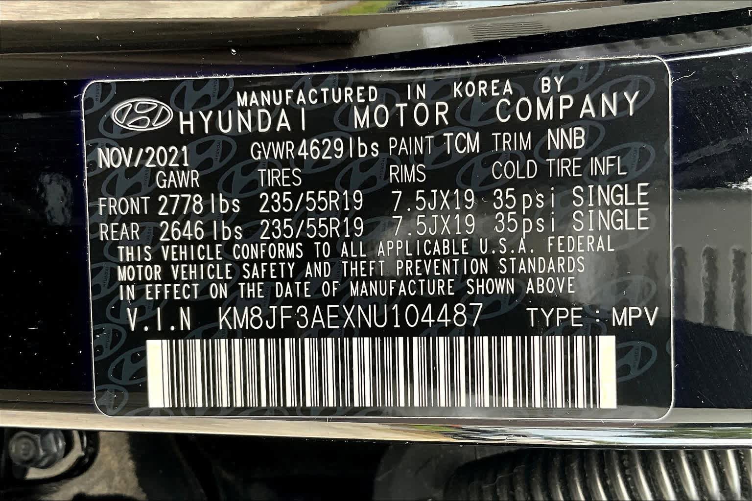Used 2022 Hyundai Tucson XRT w/ Cargo Package image 31