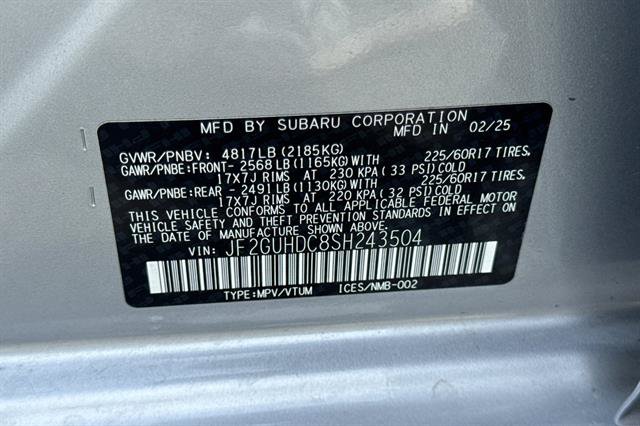 Used 2025 Subaru Crosstrek 2.5i Premium AWD/4WD image 33