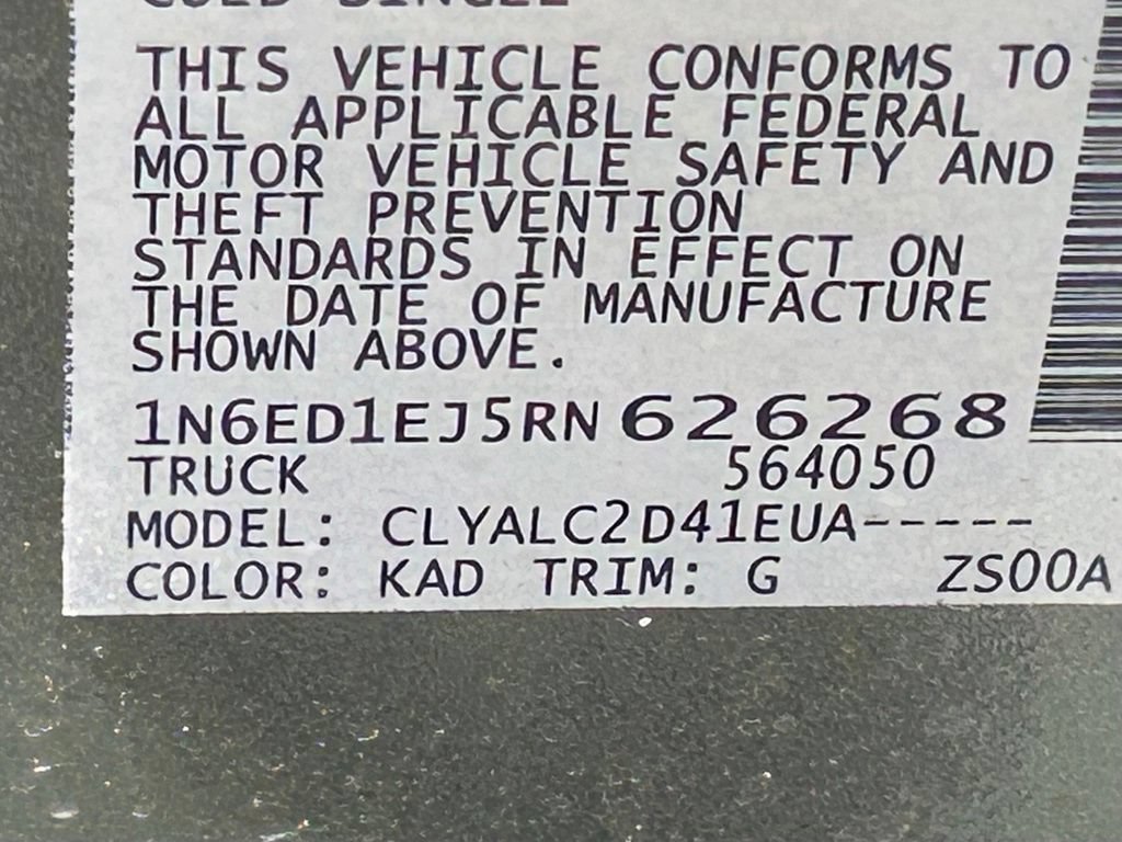 Certified 2024 Nissan Frontier SV w/ SV Convenience Package RWD image 52