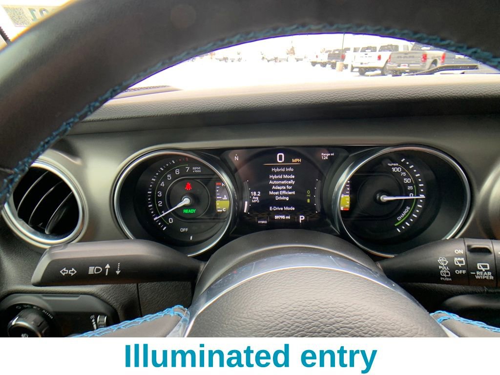 Used 2023 Jeep Wrangler Unlimited Rubicon 4xe w/ Cold Weather Group image 17