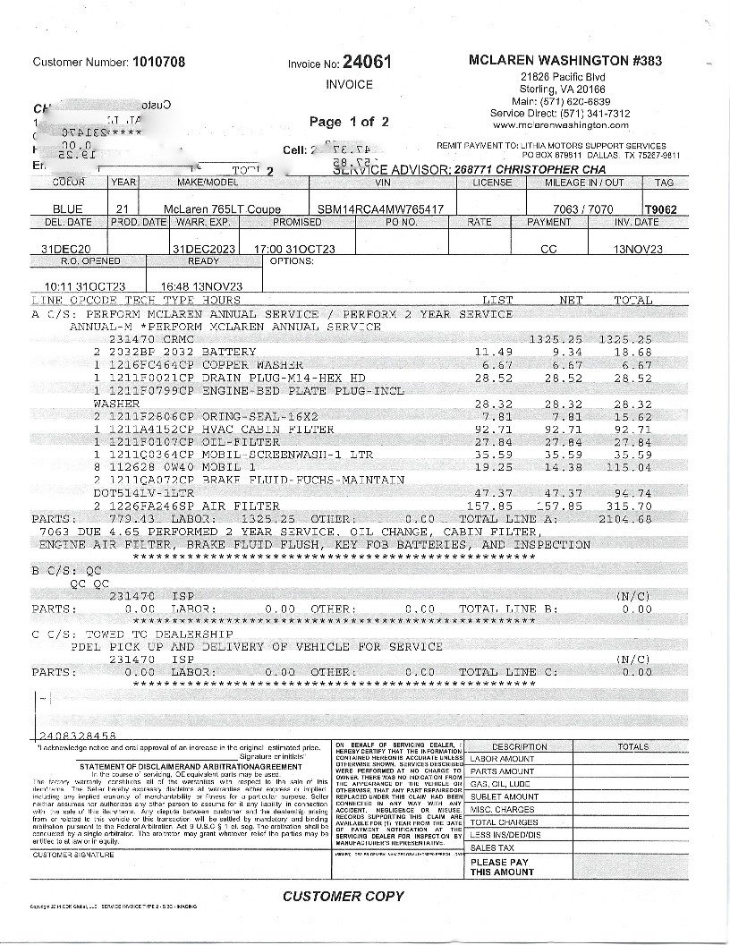 Used 2021 McLaren 765LT image 49