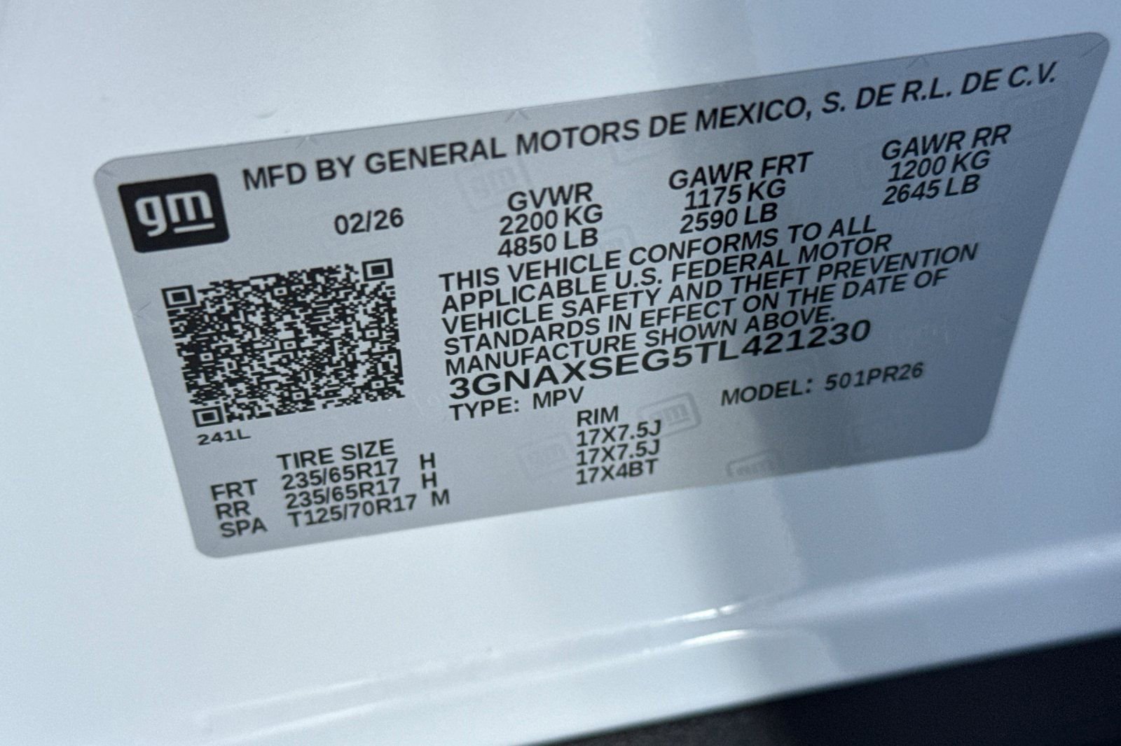 New 2026 Chevrolet Equinox ACTIV w/ Safety and Technology Package image 28