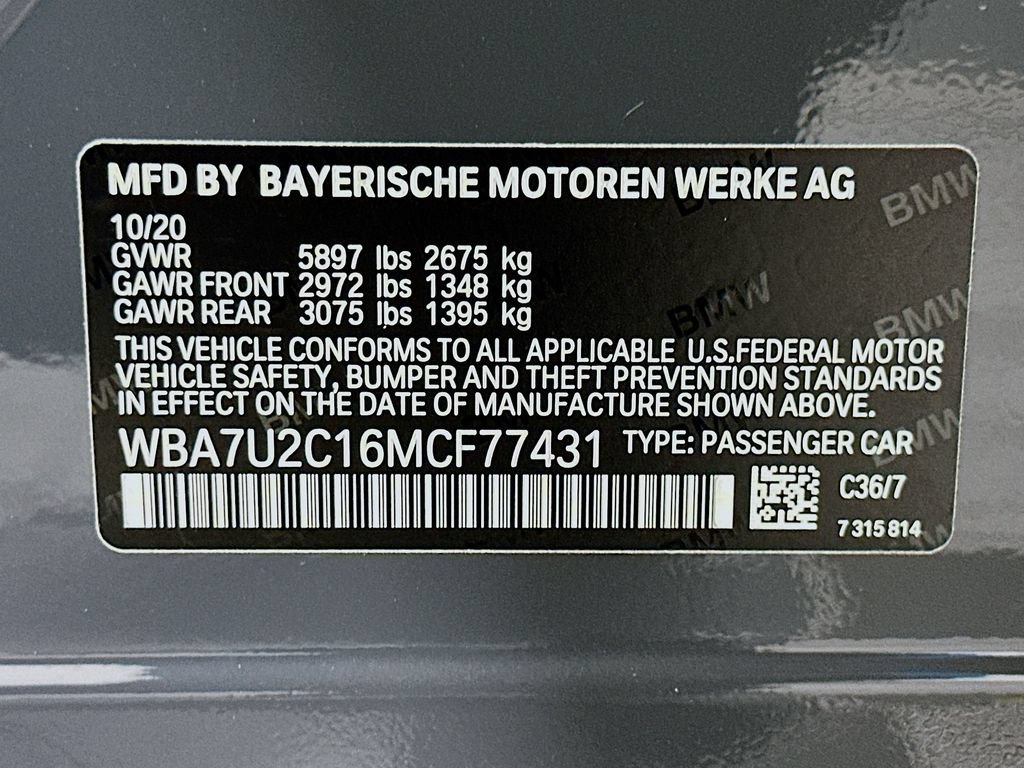 Used 2021 BMW ALPINA B7 xDrive AWD/4WD image 33