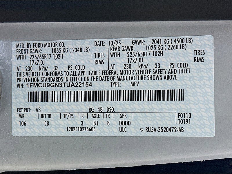 New 2026 Ford Escape Active w/ Cold Weather Package image 23
